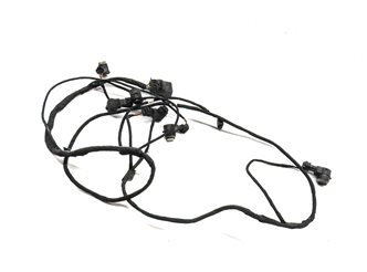 2013 MERCEDES ML550 (W166) FRONT PARK ASSIST PDC SENSOR SET/6 w/HARNESS (WHITE) — exact item pictured